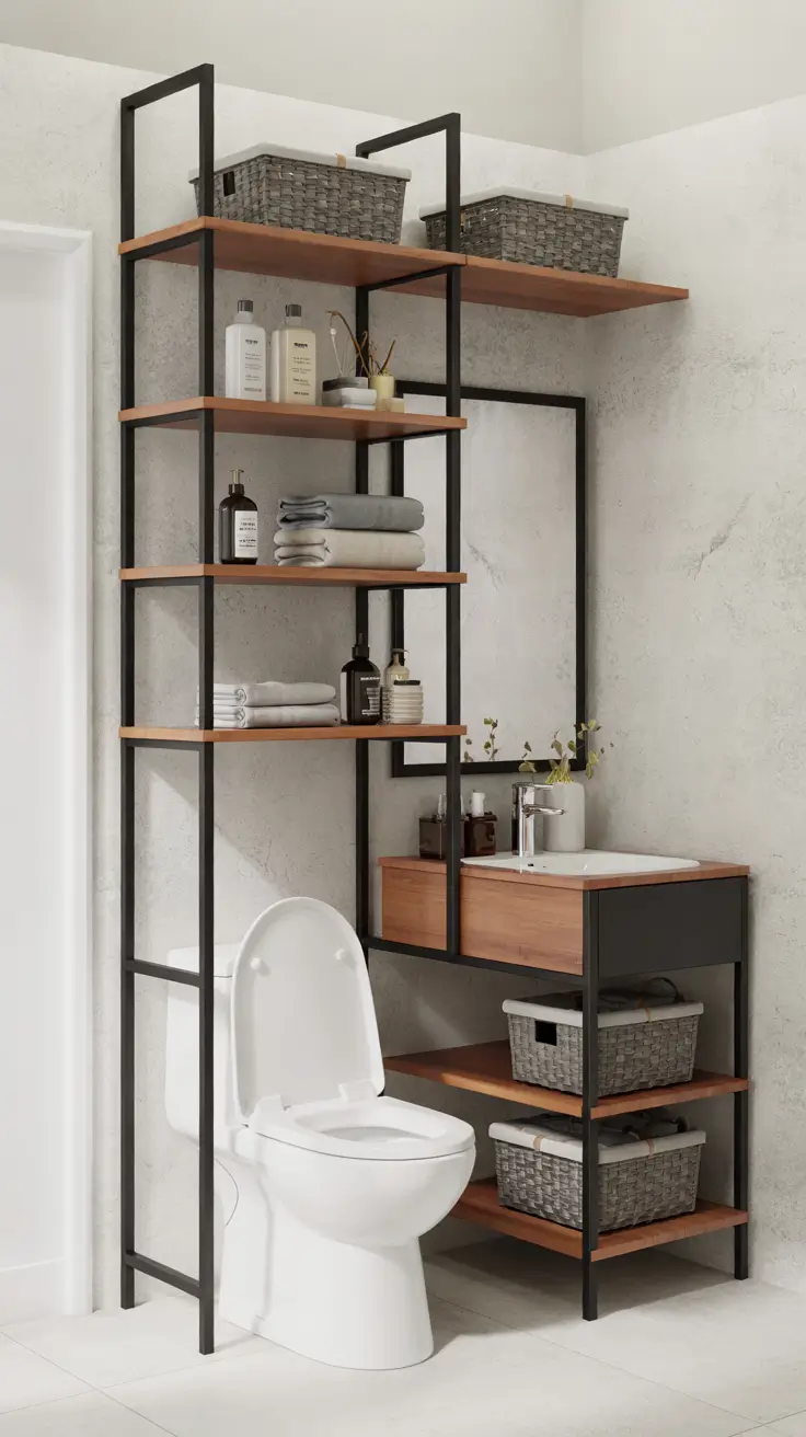 31 Bathroom Shelves Ideas 2026 for Creative Wall Storage and Modern Bathrooms