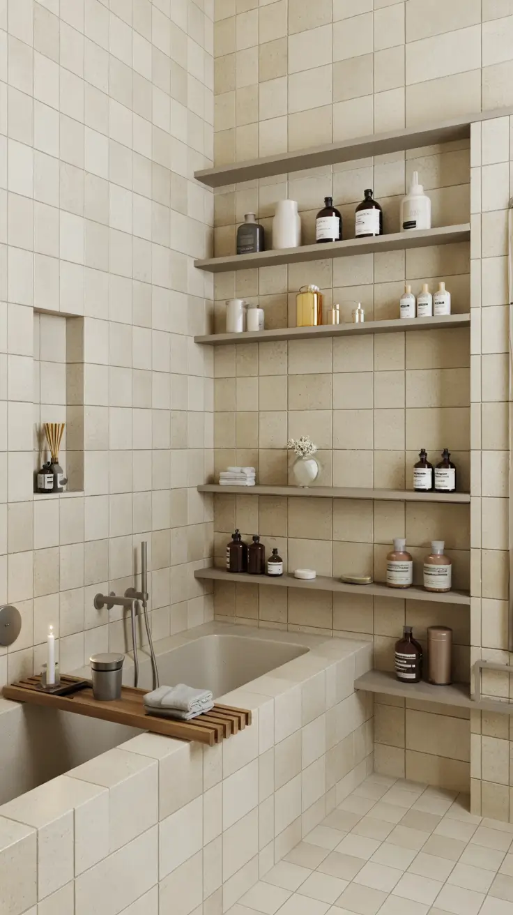 31 Bathroom Shelves Ideas 2026 for Creative Wall Storage and Modern Bathrooms