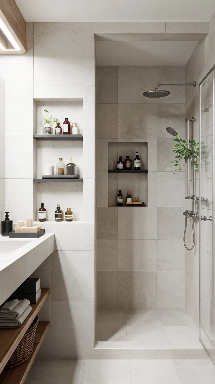 31 Bathroom Shelves Ideas 2026 for Creative Wall Storage and Modern Bathrooms