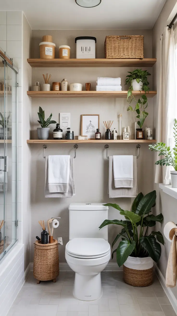 31 Bathroom Shelves Ideas 2026 for Creative Wall Storage and Modern Bathrooms