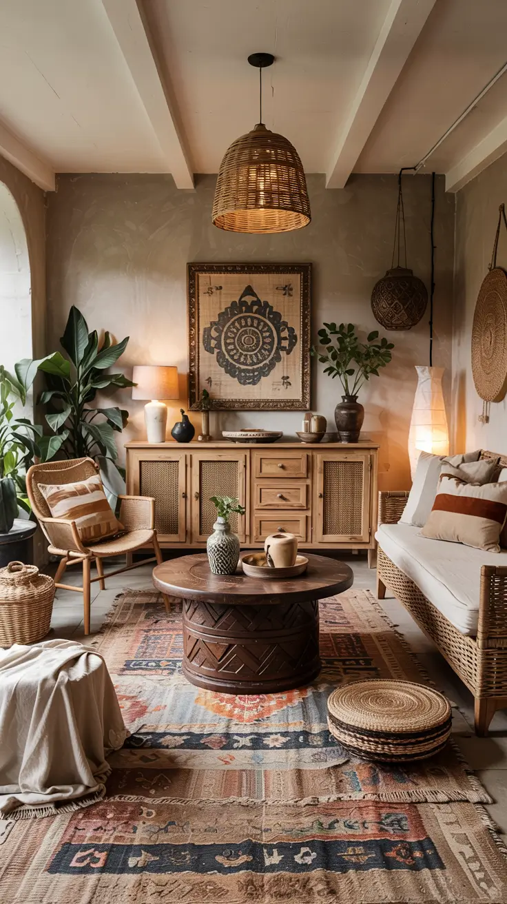 35 Boho Living Room Ideas 2026 For Modern, Cozy And Stylish Homes