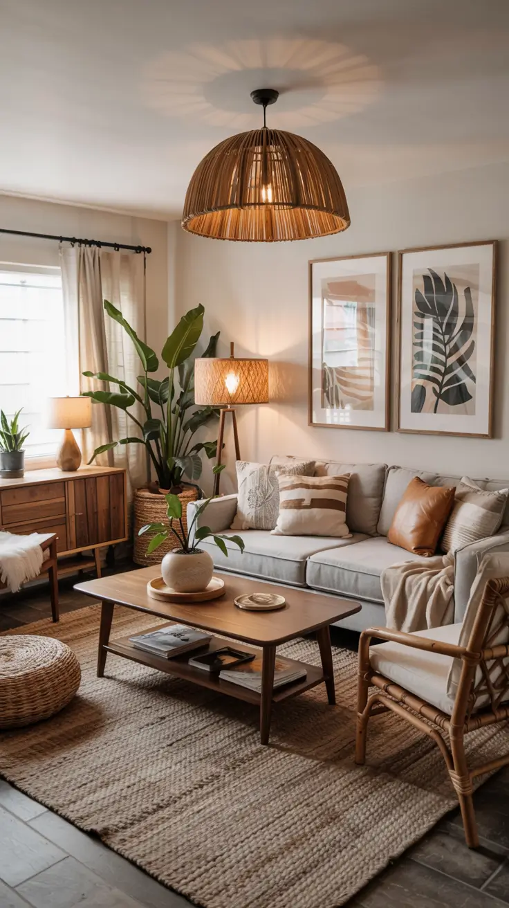 35 Boho Living Room Ideas 2026 For Modern, Cozy And Stylish Homes