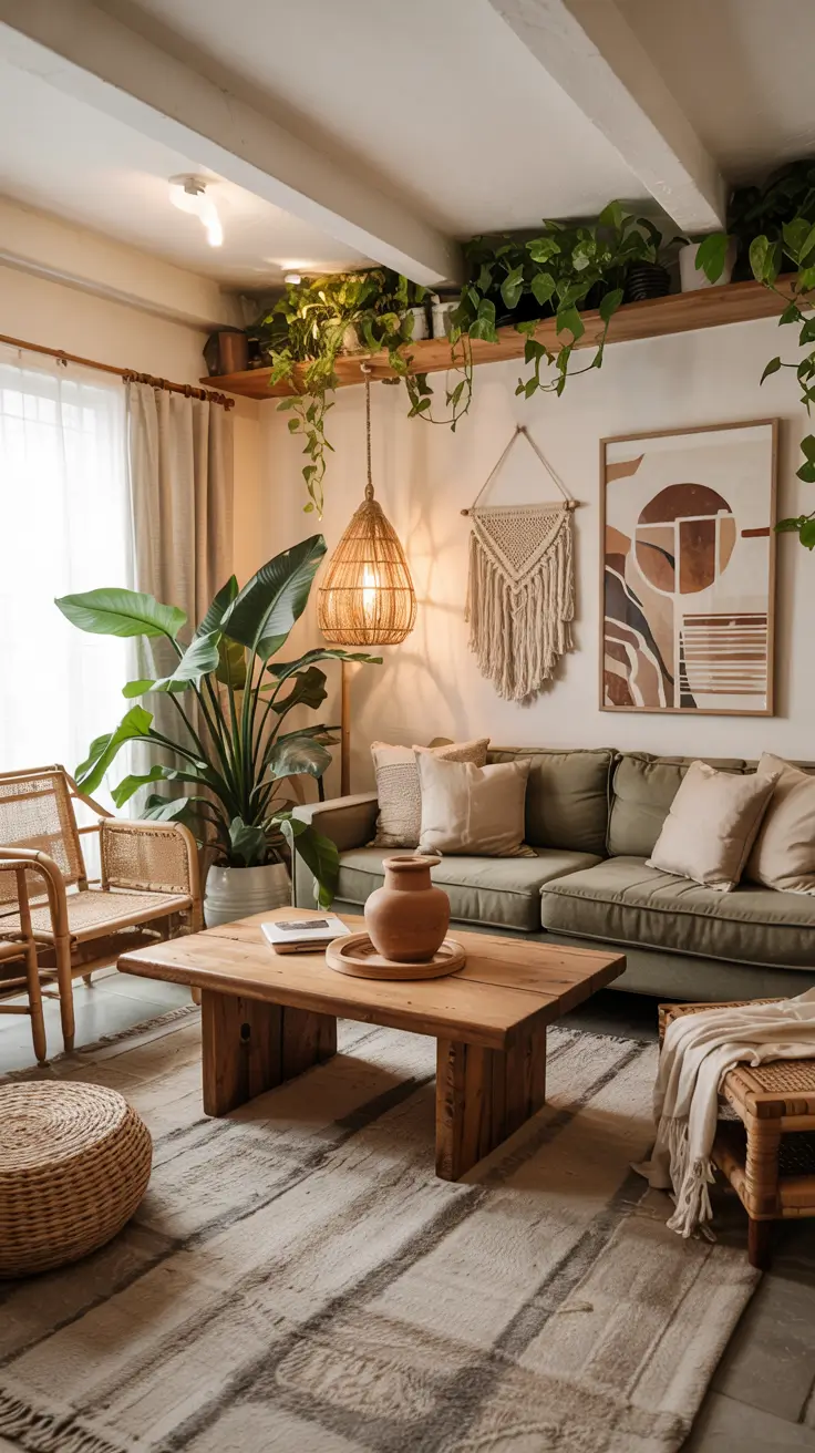 35 Boho Living Room Ideas 2026 For Modern, Cozy And Stylish Homes