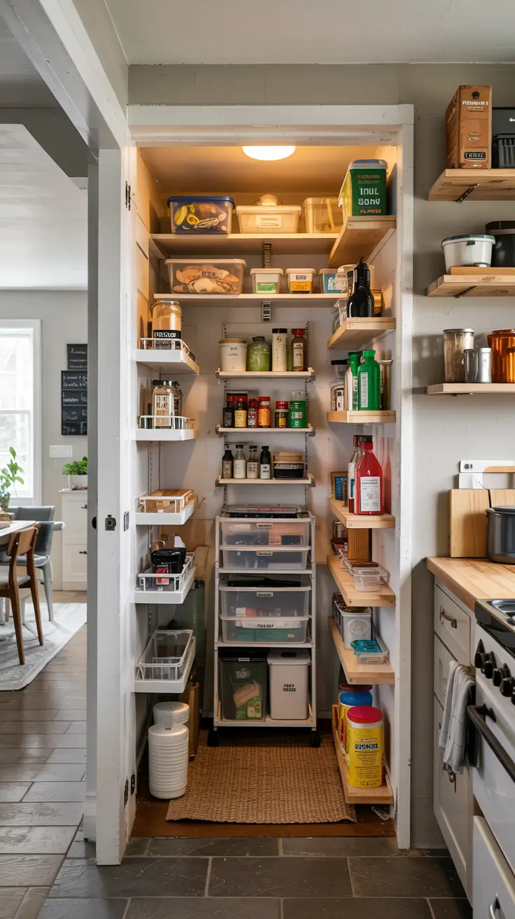 30 Closet Pantry Ideas 2026 For Smart Layout, Storage And Small Kitchen Design