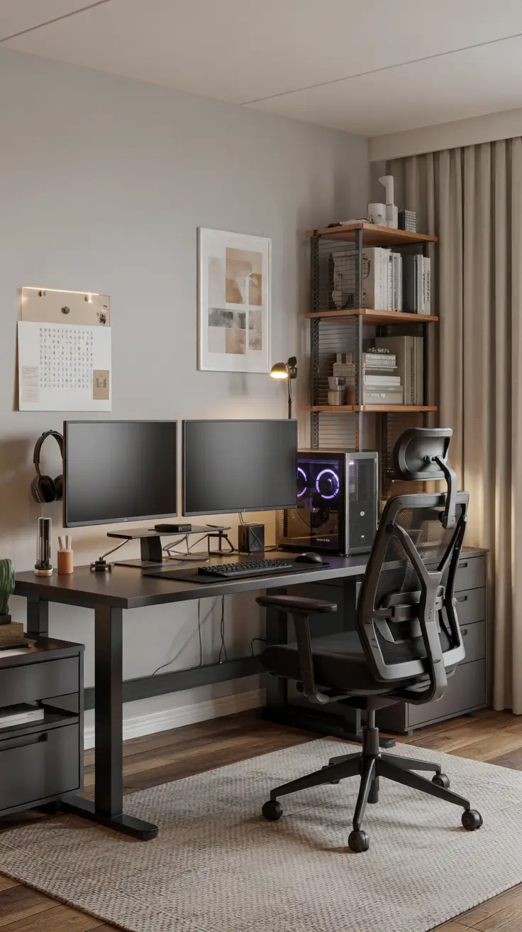 25 Computer Desk Ideas 2026 For Small Spaces Bedrooms Living Room And Aesthetic Pc Setups
