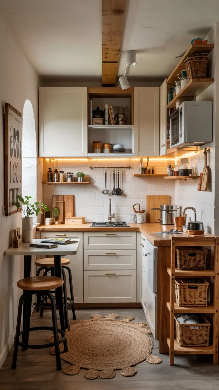 20 Cozy Kitchen Ideas 2026 For Small Spaces, White Cabinets And Apartment Living