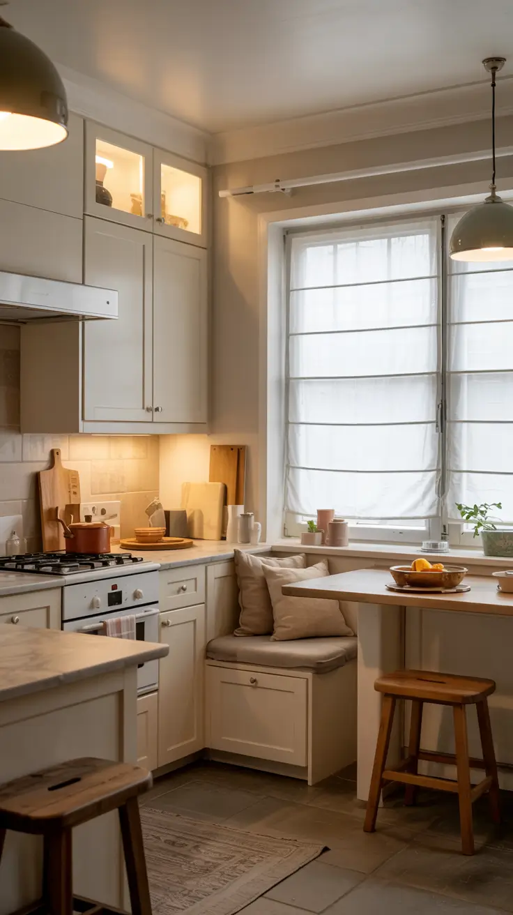 20 Cozy Kitchen Ideas 2026 For Small Spaces, White Cabinets And Apartment Living