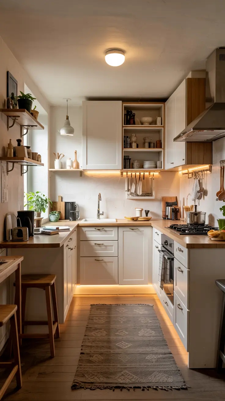 20 Cozy Kitchen Ideas 2026 For Small Spaces, White Cabinets And Apartment Living