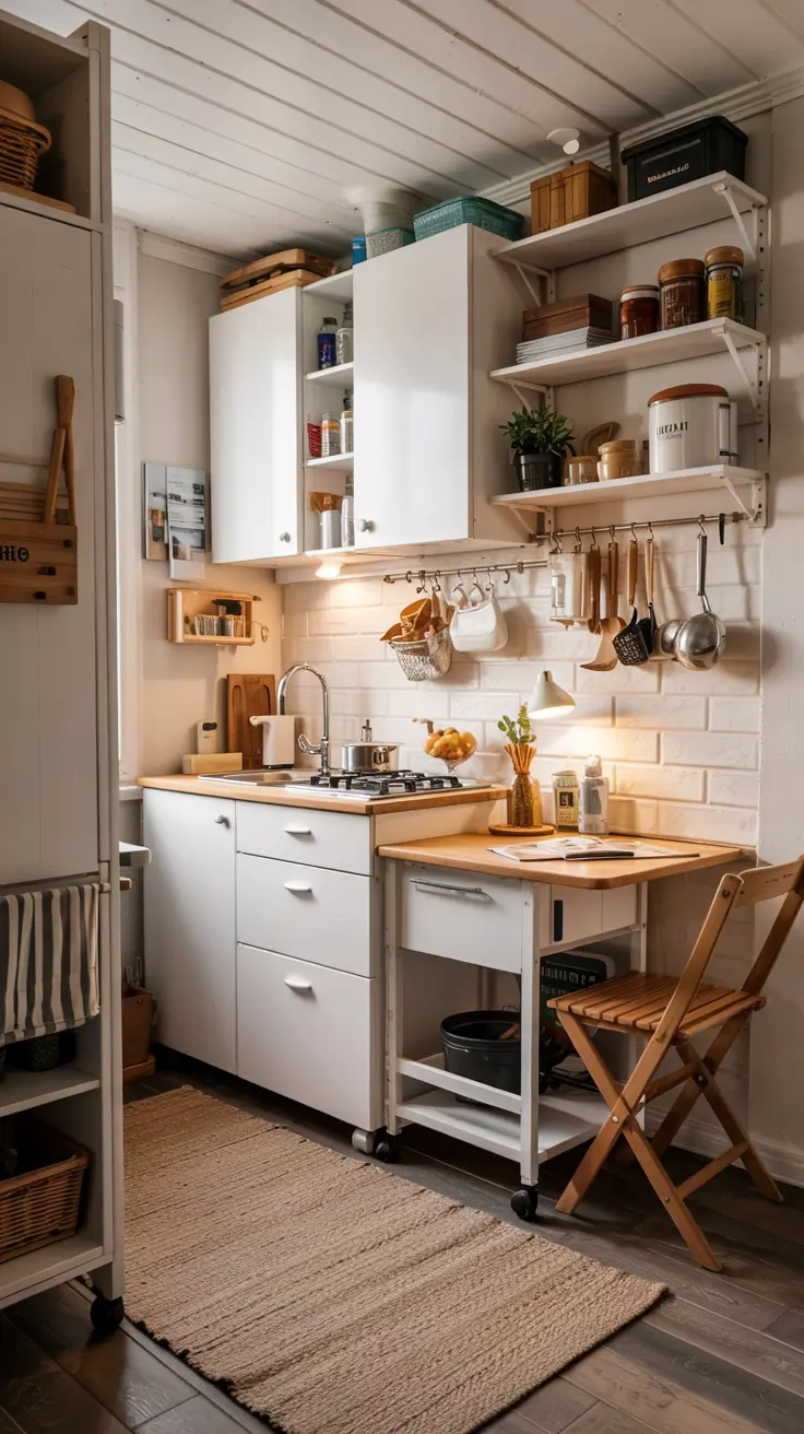 20 Cozy Kitchen Ideas 2026 For Small Spaces, White Cabinets And Apartment Living