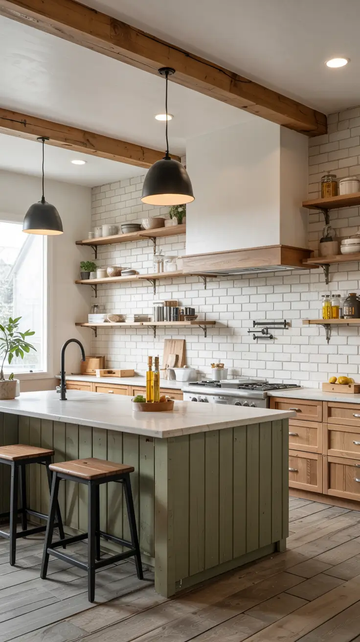 34 Farmhouse Kitchen Ideas 2026 - Modern, Rustic, Cozy Styles For Every Home