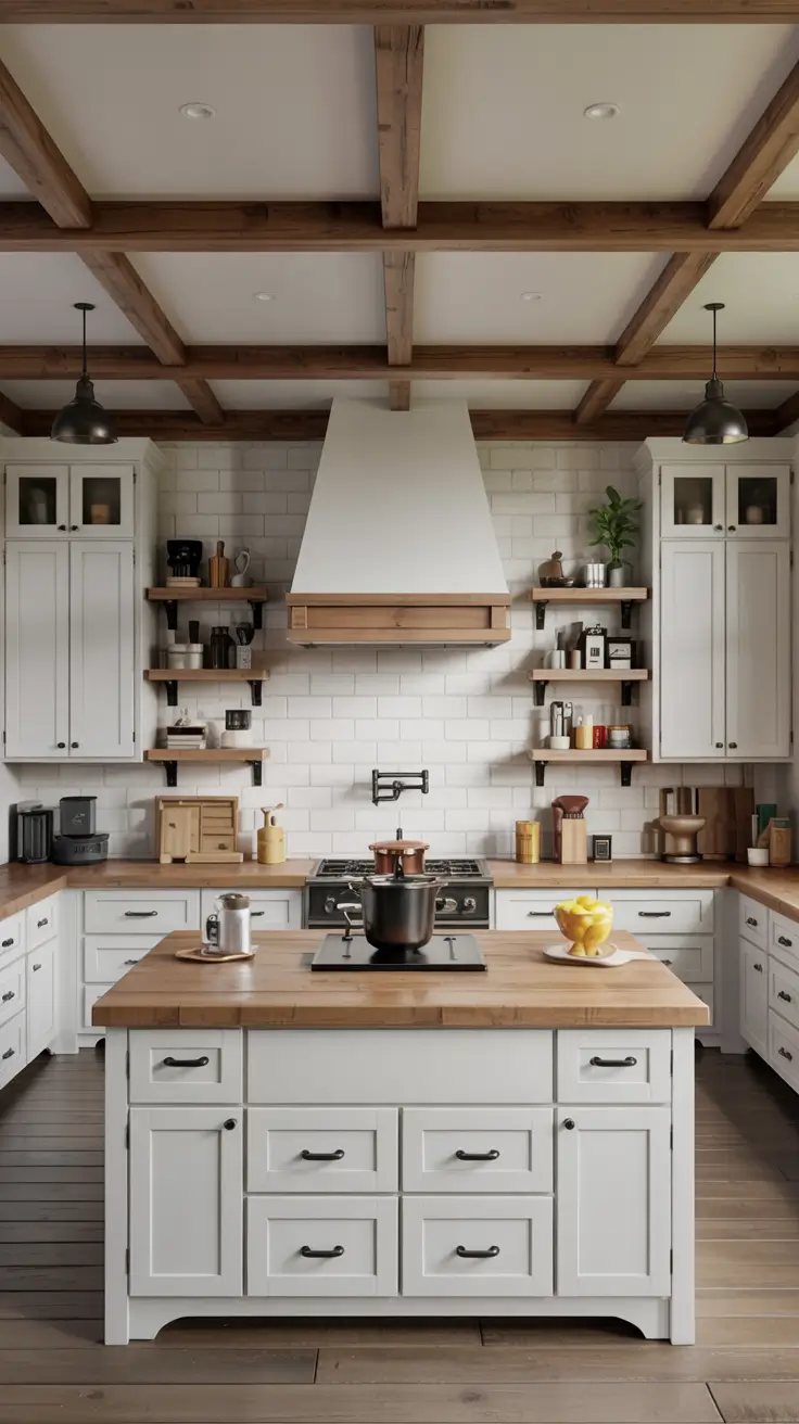 34 Farmhouse Kitchen Ideas 2026 - Modern, Rustic, Cozy Styles For Every Home