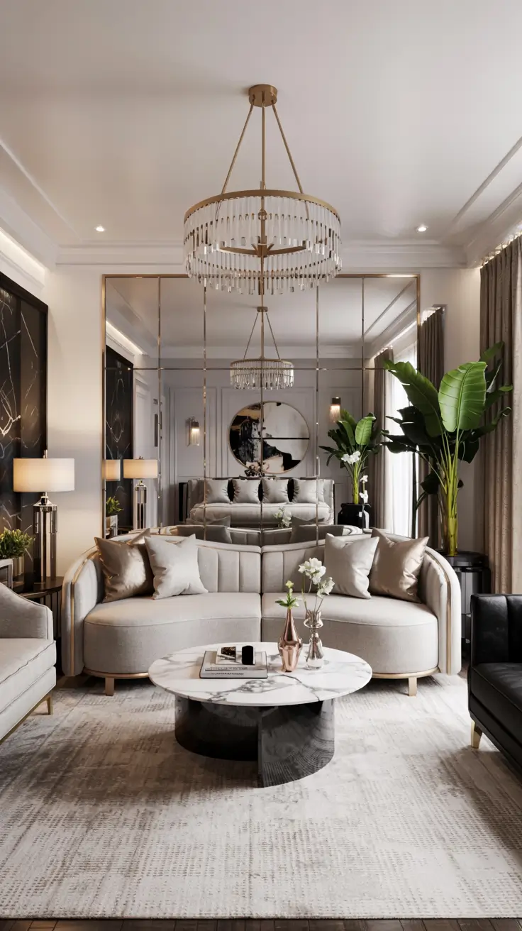 35 Glam Living Room Ideas 2026 With Cozy, Contemporary And Luxe Details