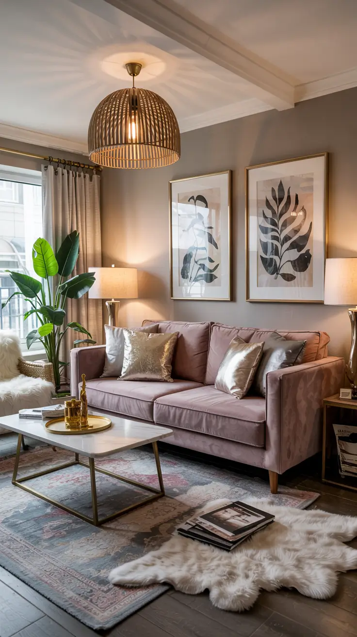 35 Glam Living Room Ideas 2026 With Cozy, Contemporary And Luxe Details