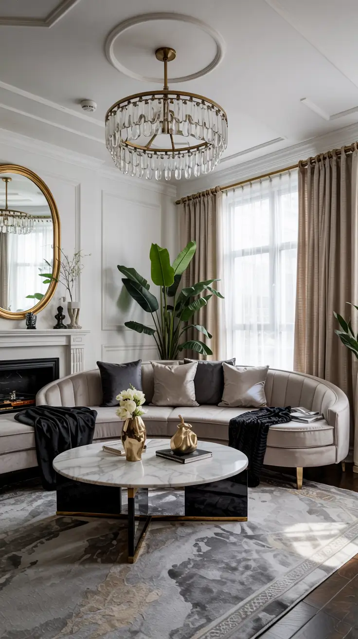 35 Glam Living Room Ideas 2026 With Cozy, Contemporary And Luxe Details