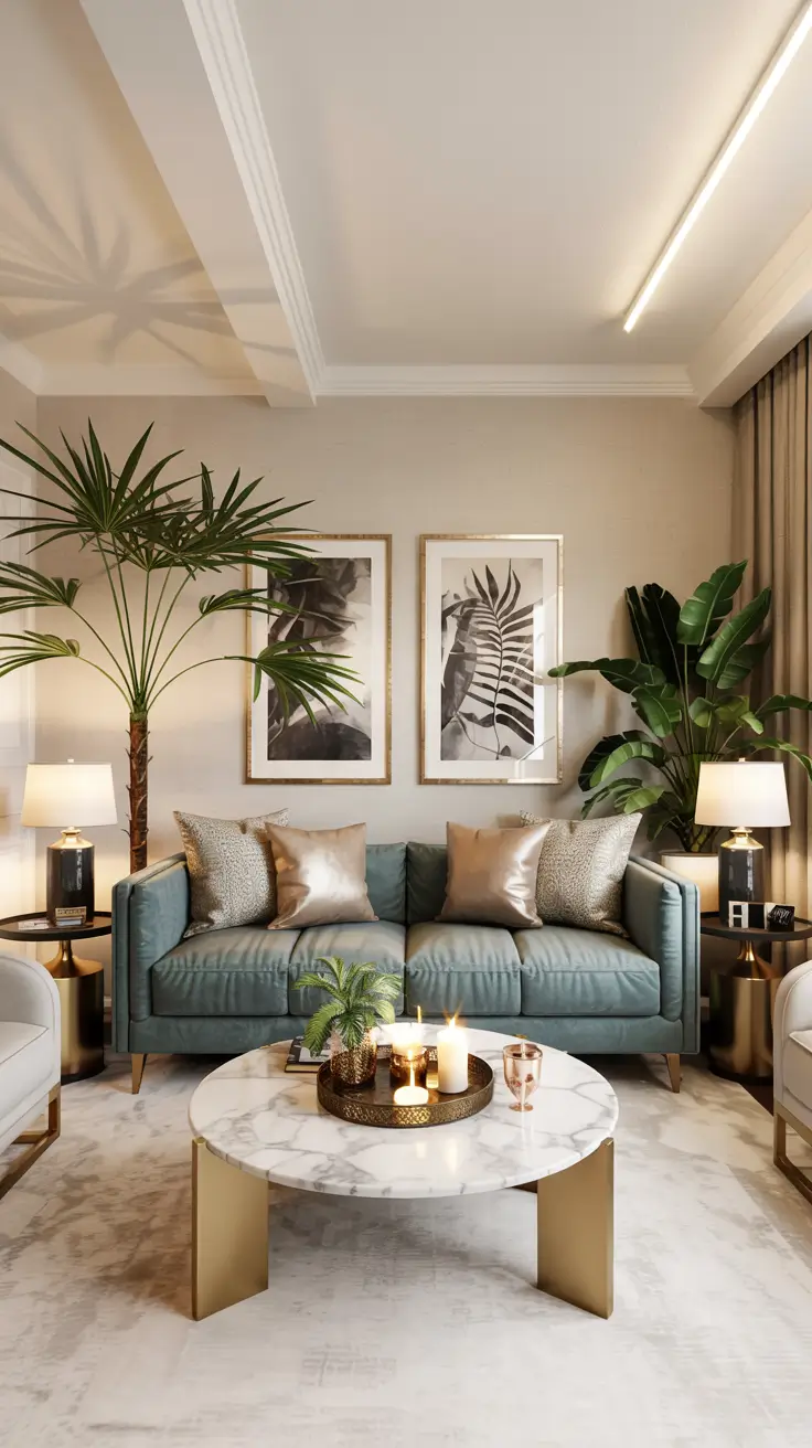 35 Glam Living Room Ideas 2026 With Cozy, Contemporary And Luxe Details
