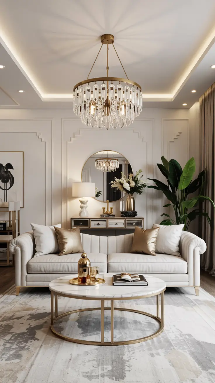 35 Glam Living Room Ideas 2026 With Cozy, Contemporary And Luxe Details