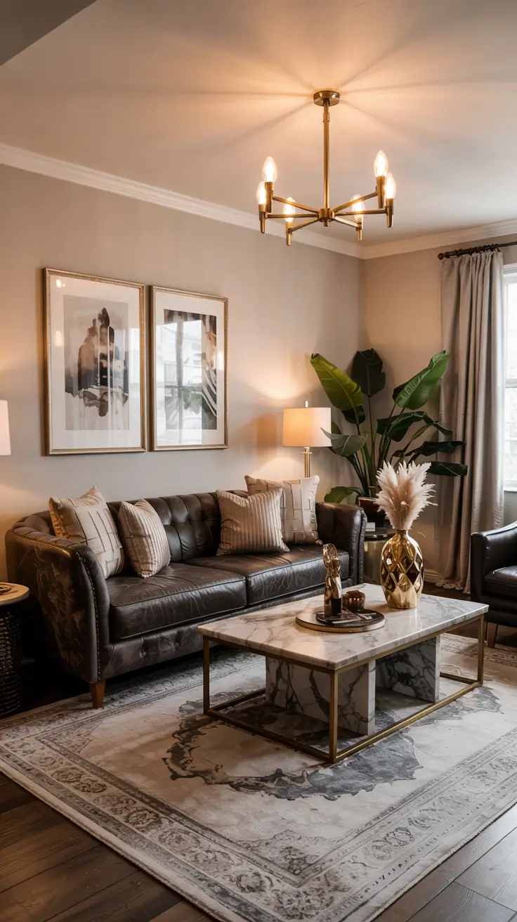 35 Glam Living Room Ideas 2026 With Cozy, Contemporary And Luxe Details