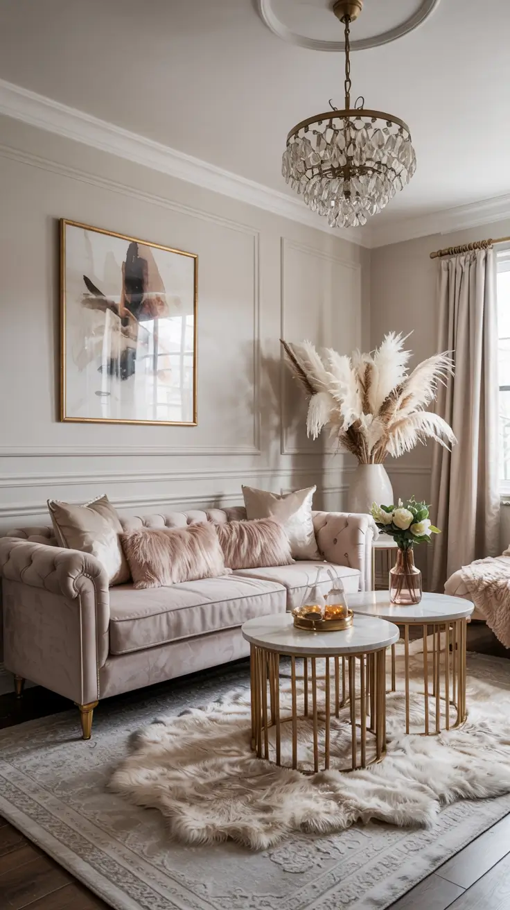 35 Glam Living Room Ideas 2026 With Cozy, Contemporary And Luxe Details