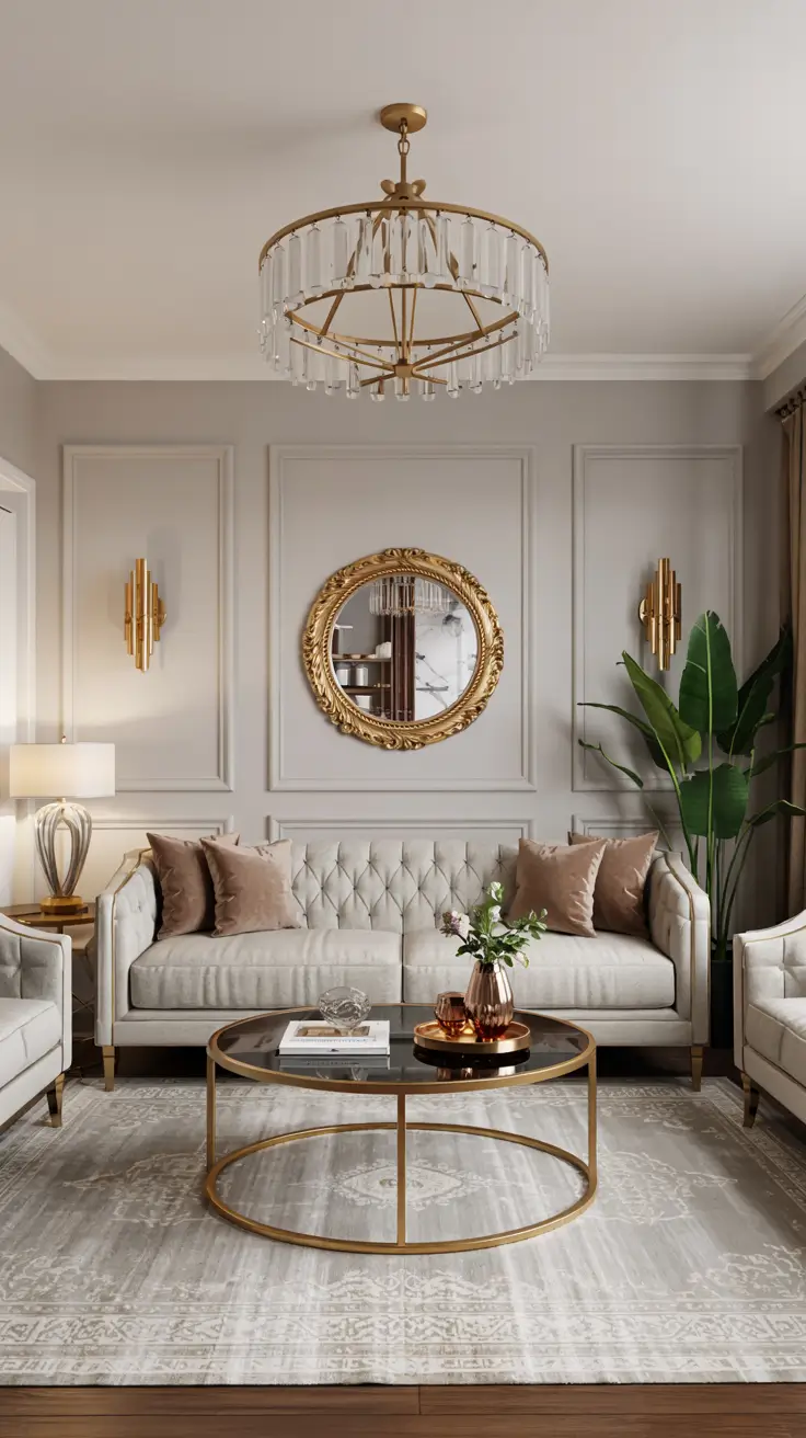 35 Glam Living Room Ideas 2026 With Cozy, Contemporary And Luxe Details