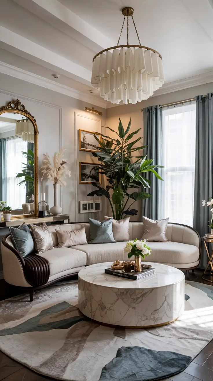 35 Glam Living Room Ideas 2026 With Cozy, Contemporary And Luxe Details