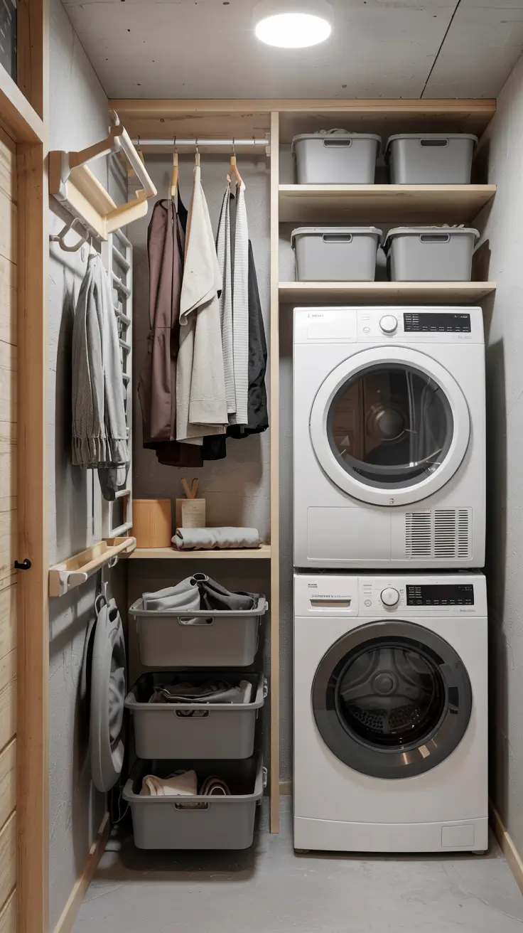 28 Laundry Room Ideas 2026 - Modern Small Space, Stacked, Top Loader Layout
