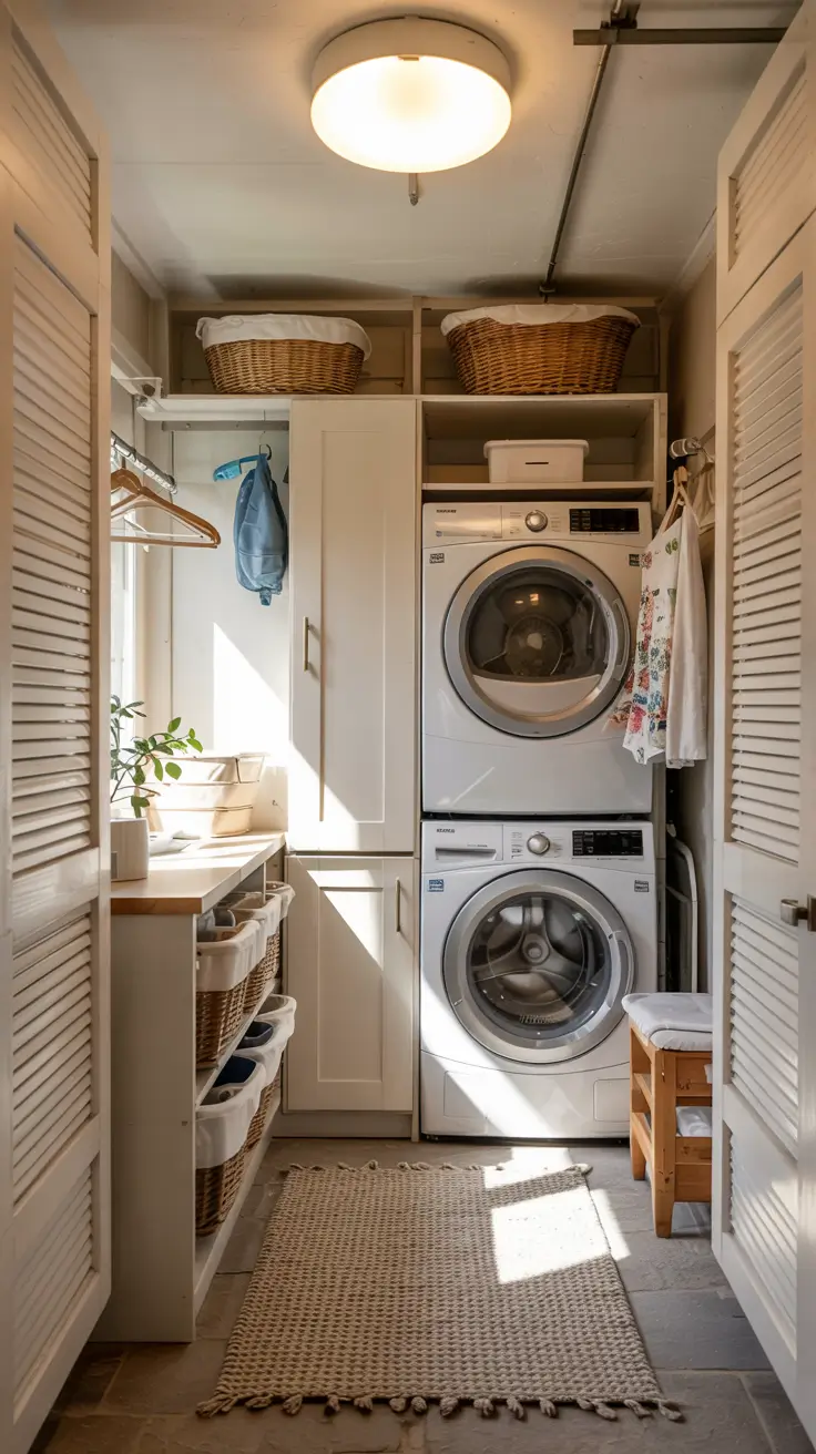 28 Laundry Room Ideas 2026 - Modern Small Space, Stacked, Top Loader Layout