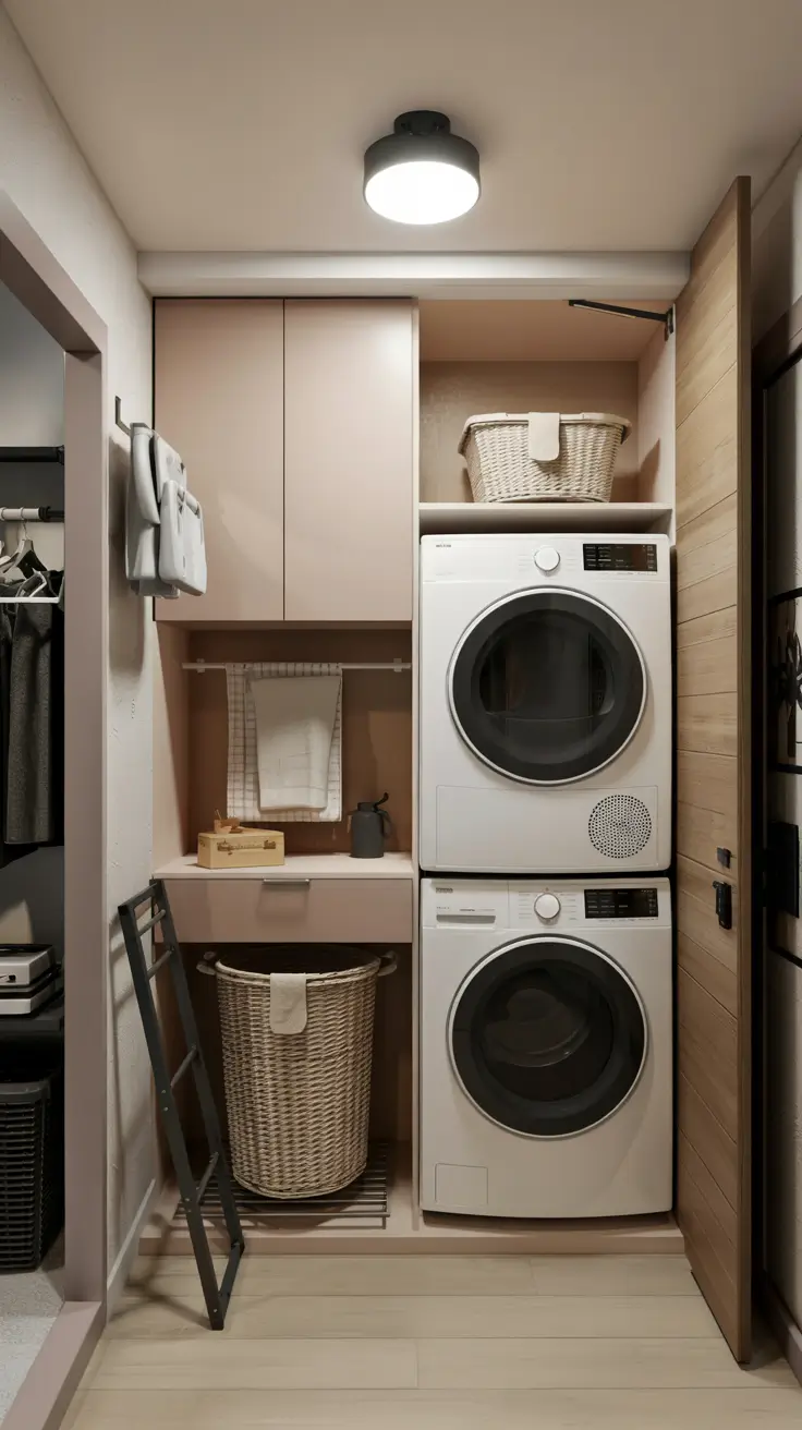 28 Laundry Room Ideas 2026 - Modern Small Space, Stacked, Top Loader Layout