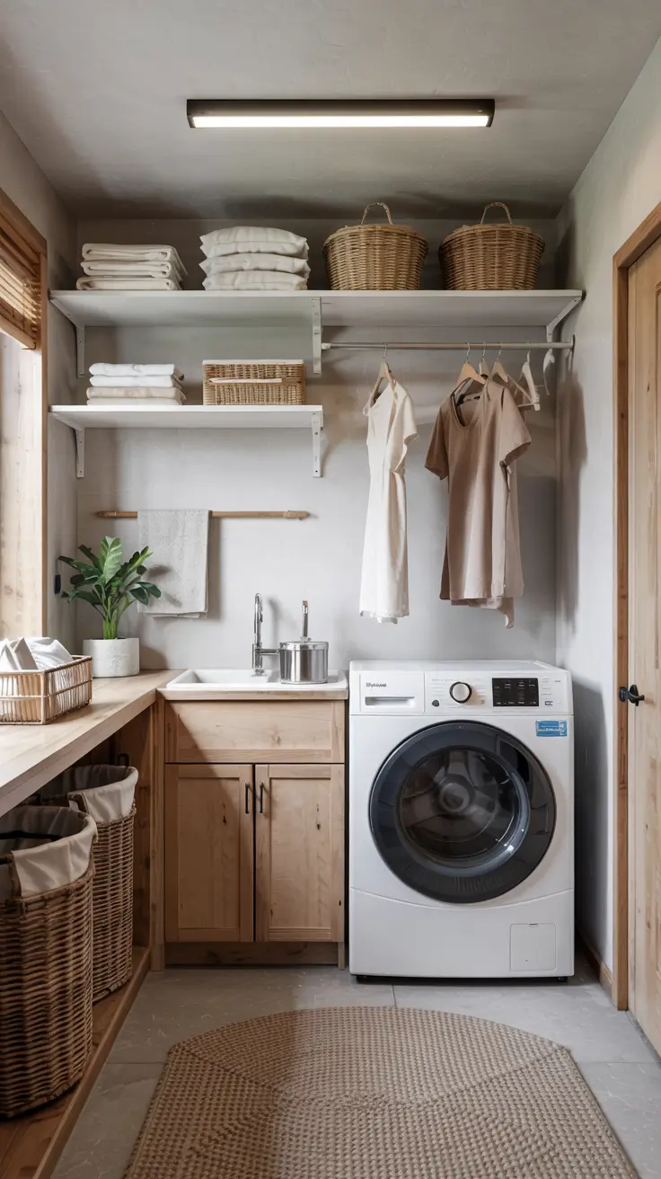 28 Laundry Room Ideas 2026 - Modern Small Space, Stacked, Top Loader Layout