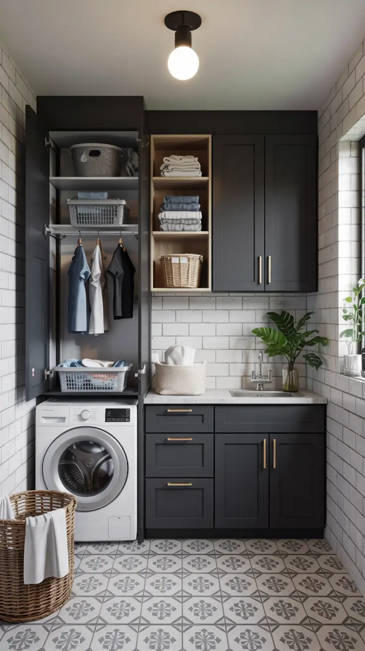 28 Laundry Room Ideas 2026 - Modern Small Space, Stacked, Top Loader Layout