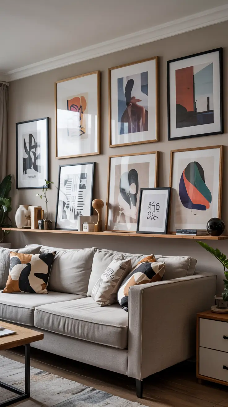 35 Living Room Wall Decoration Ideas 2026 - Modern, DIY And Timeless Styles