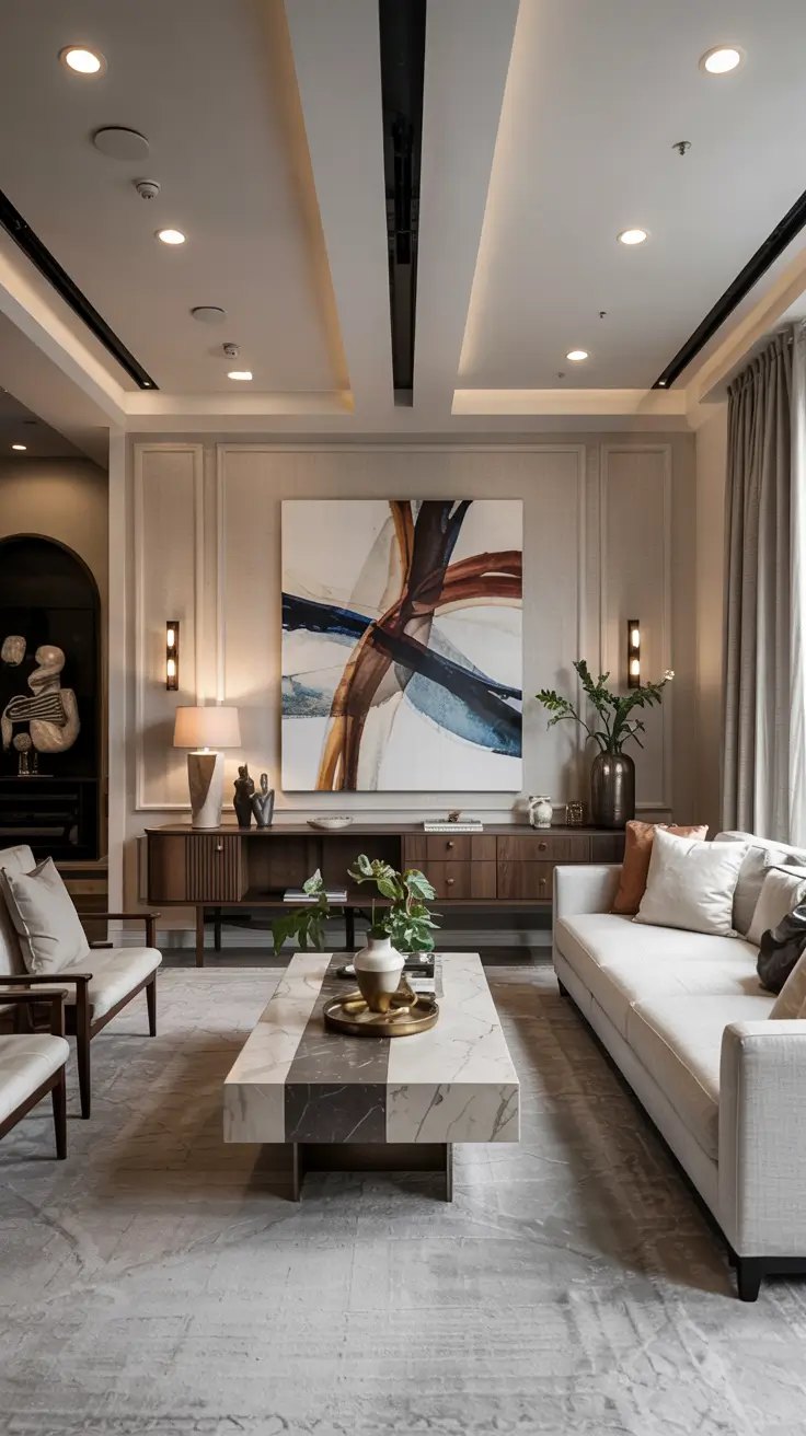 35 Living Room Wall Decoration Ideas 2026 - Modern, DIY And Timeless Styles