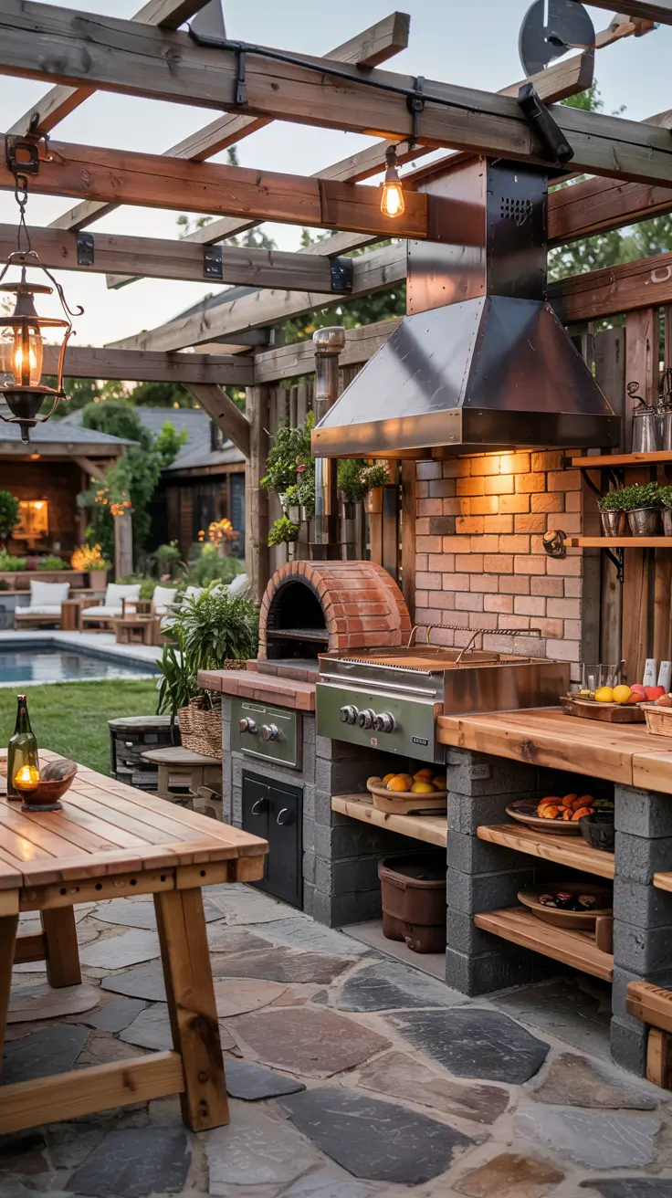 27 Outdoor Kitchen Ideas 2026 - Covered, Rustic, Affordable Backyard Designs
