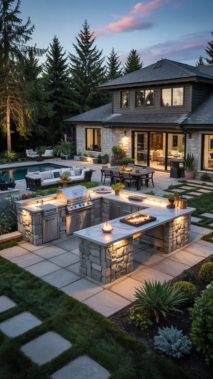 27 Outdoor Kitchen Ideas 2026 - Covered, Rustic, Affordable Backyard Designs