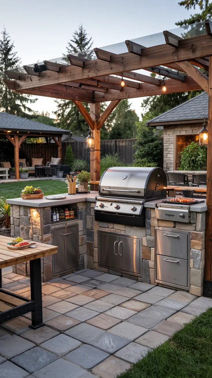 27 Outdoor Kitchen Ideas 2026 - Covered, Rustic, Affordable Backyard Designs
