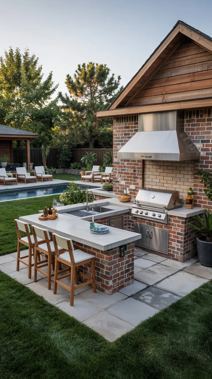 27 Outdoor Kitchen Ideas 2026 - Covered, Rustic, Affordable Backyard Designs