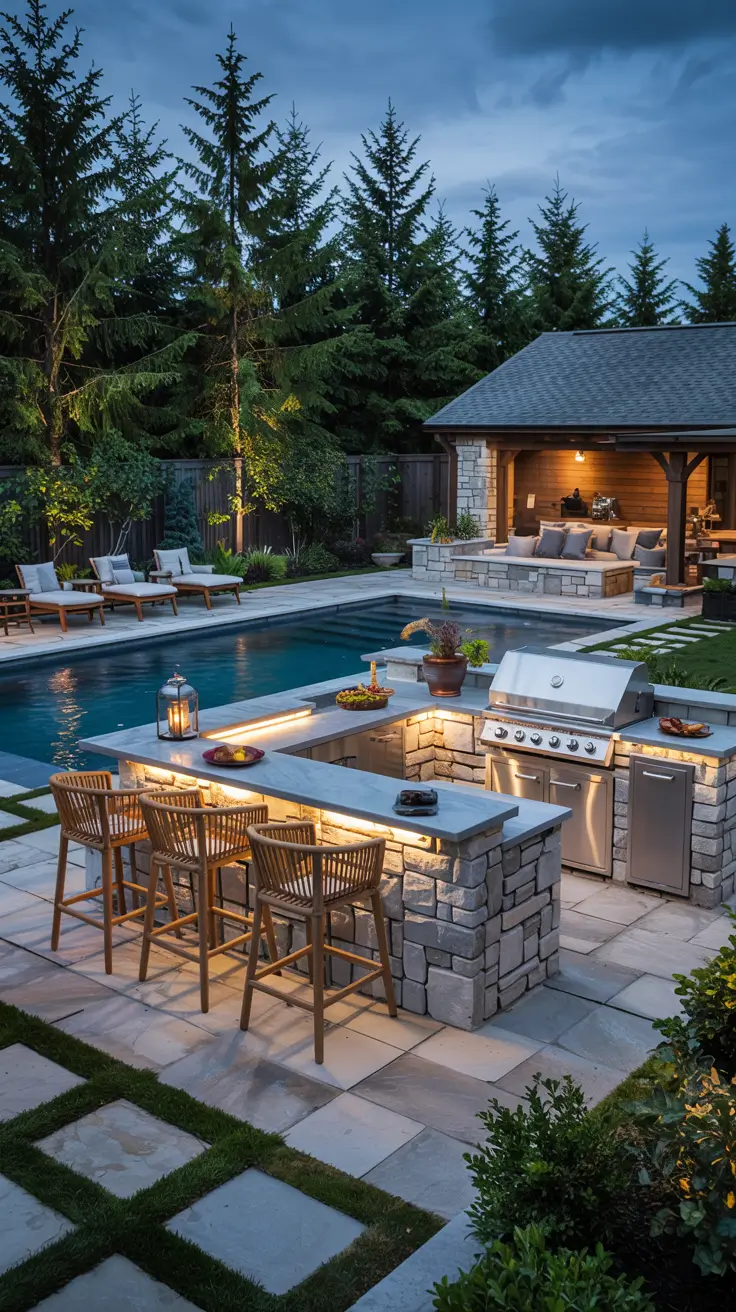 27 Outdoor Kitchen Ideas 2026 - Covered, Rustic, Affordable Backyard Designs