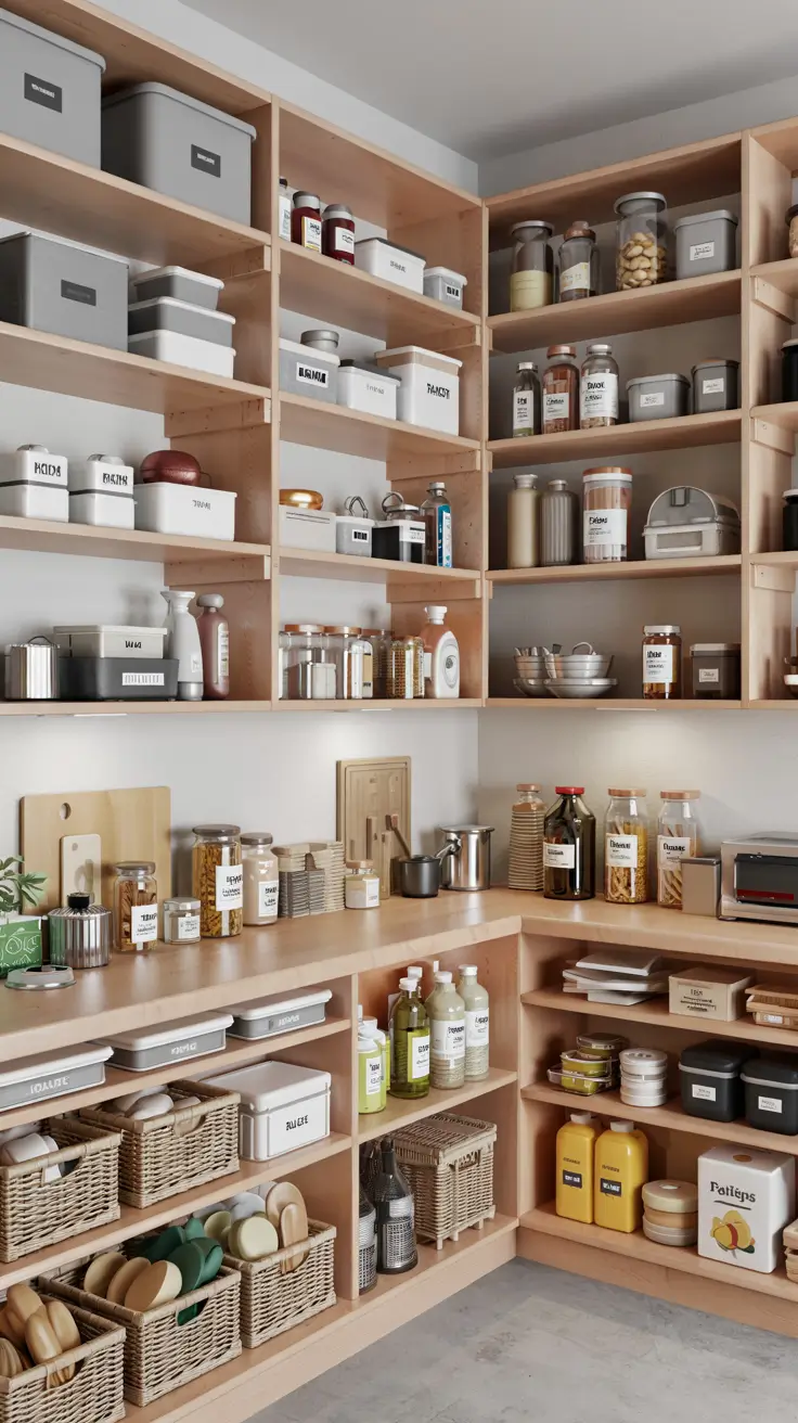 28 Pantry Shelves Ideas 2026 For Modern Kitchen Organization