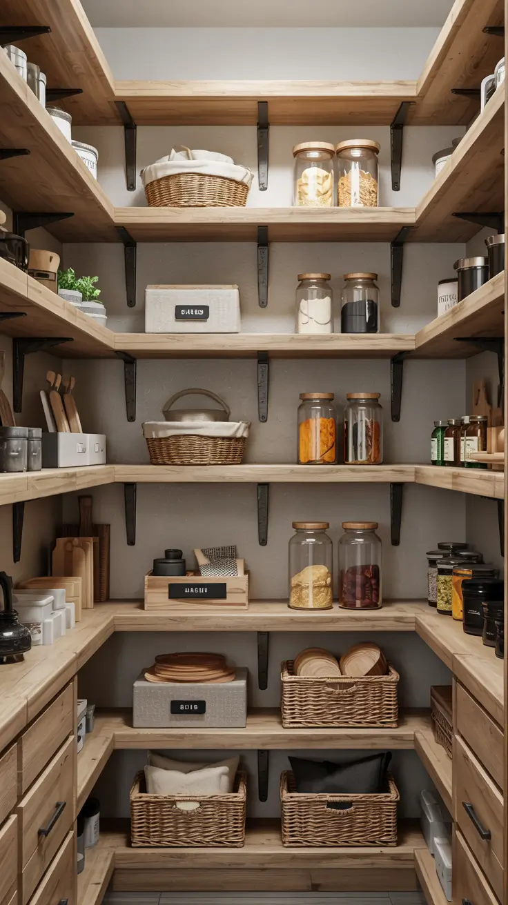 28 Pantry Shelves Ideas 2026 For Modern Kitchen Organization