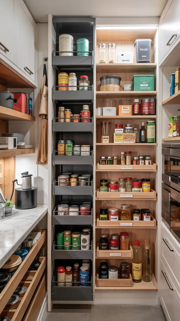 28 Pantry Shelves Ideas 2026 For Modern Kitchen Organization