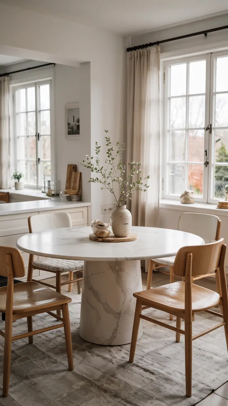 25 Round Kitchen Table Ideas 2026 For Modern, Farmhouse And Traditional Homes