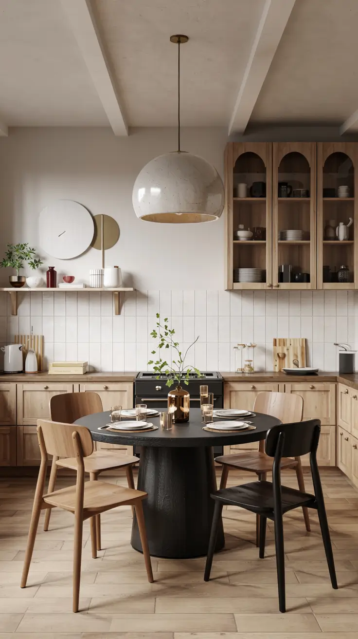 25 Round Kitchen Table Ideas 2026 For Modern, Farmhouse And Traditional Homes