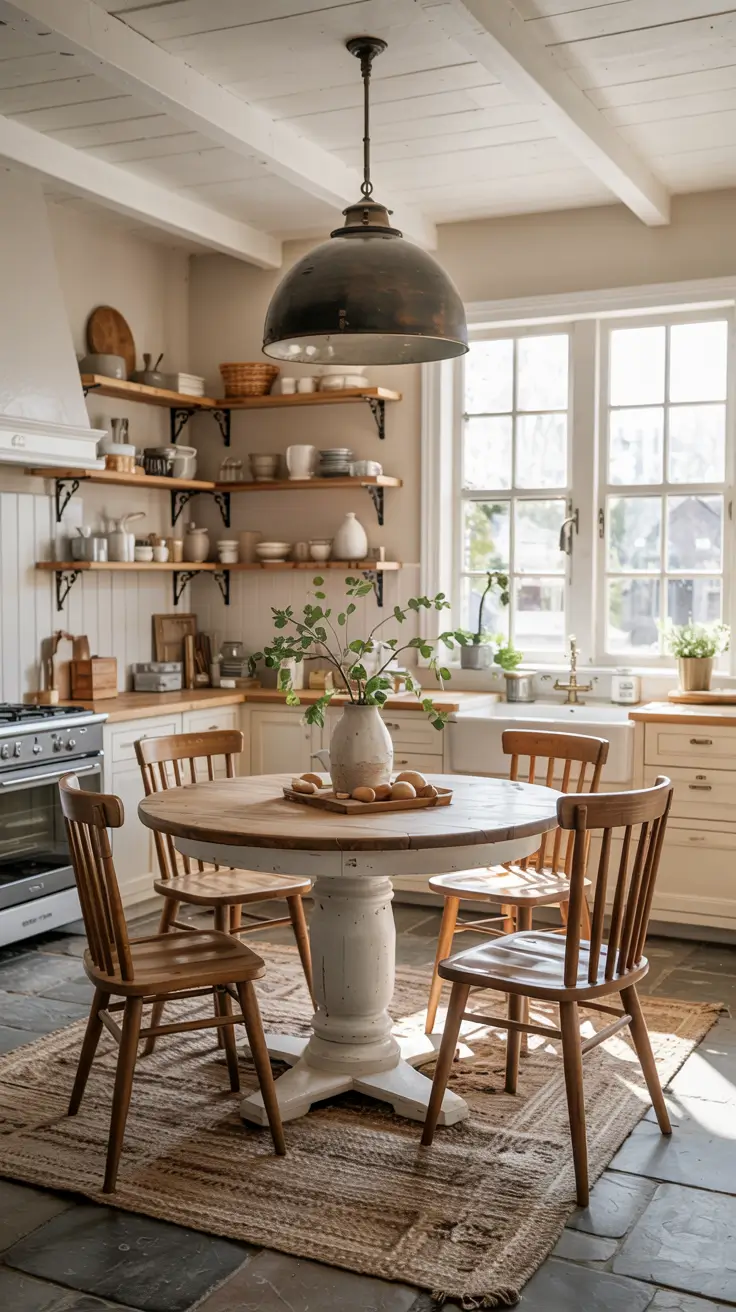 25 Round Kitchen Table Ideas 2026 For Modern, Farmhouse And Traditional Homes