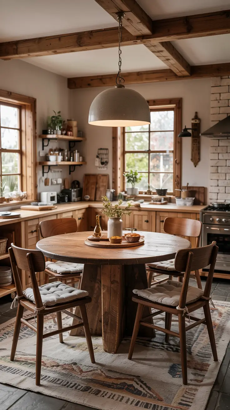 25 Round Kitchen Table Ideas 2026 For Modern, Farmhouse And Traditional Homes