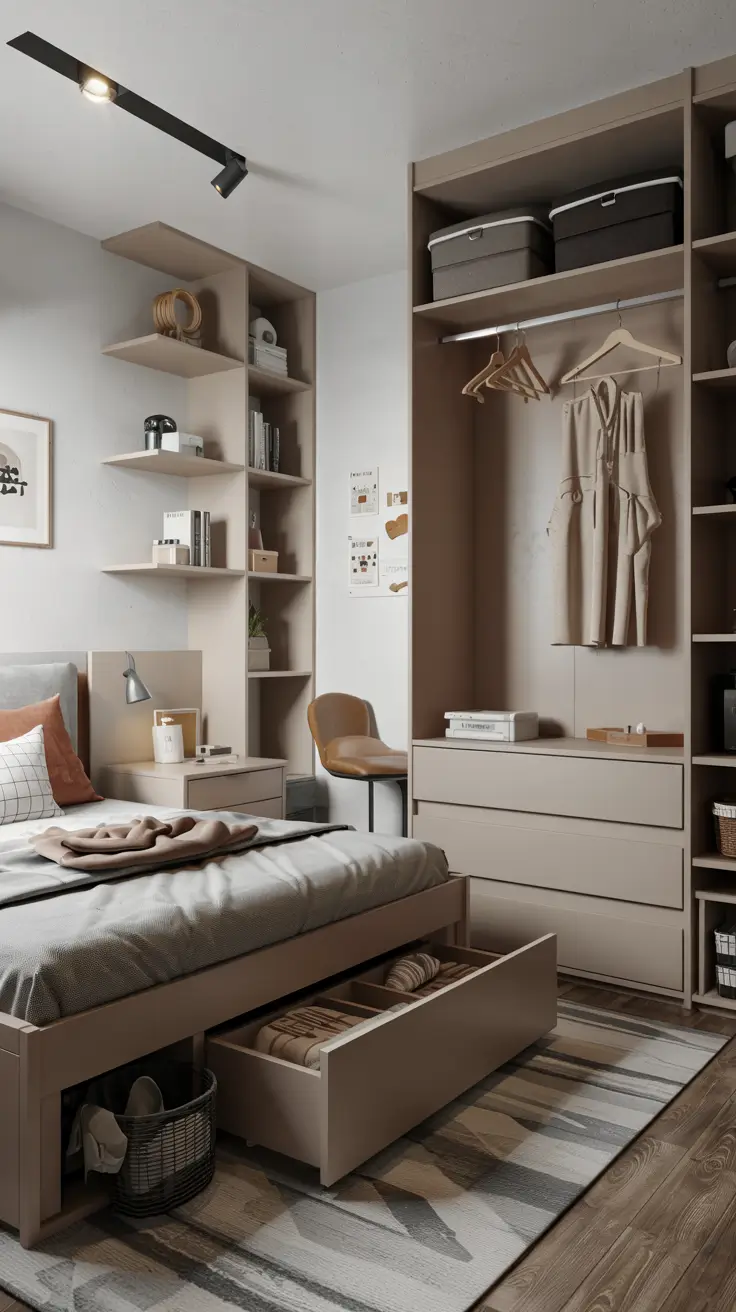 32 Small Bedroom Ideas 2026 For Cozy Aesthetic And Smart Layout Spaces