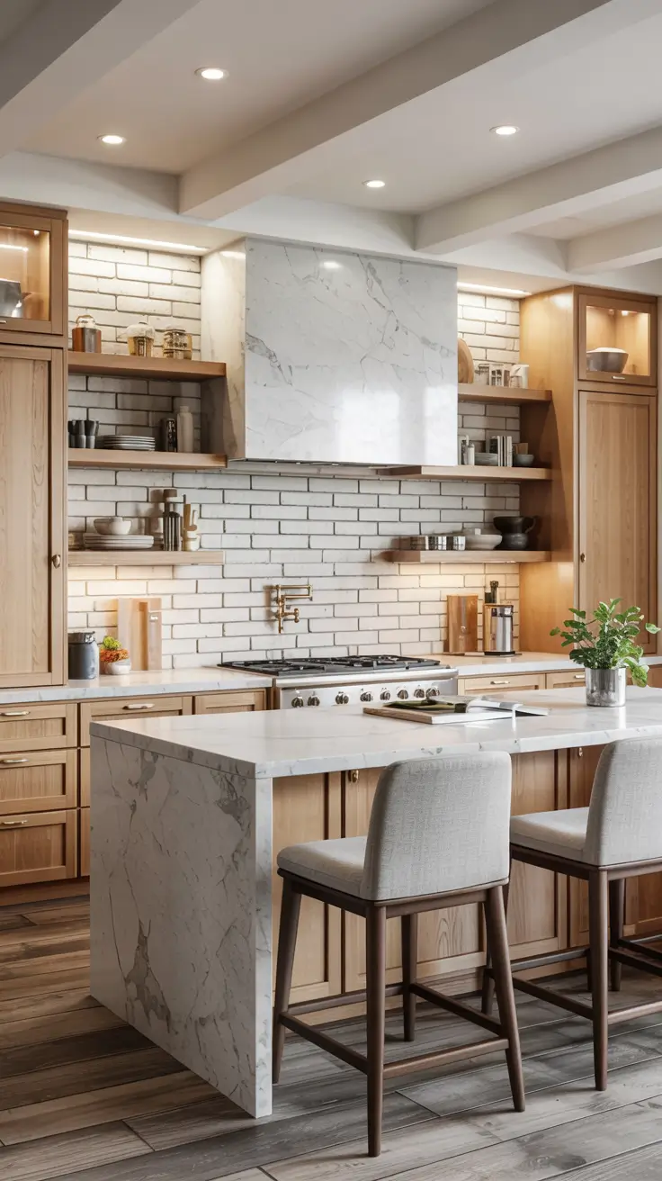 15 Stone Wall Kitchen Ideas 2026 For Farmhouse And Rustic Style Inspiration