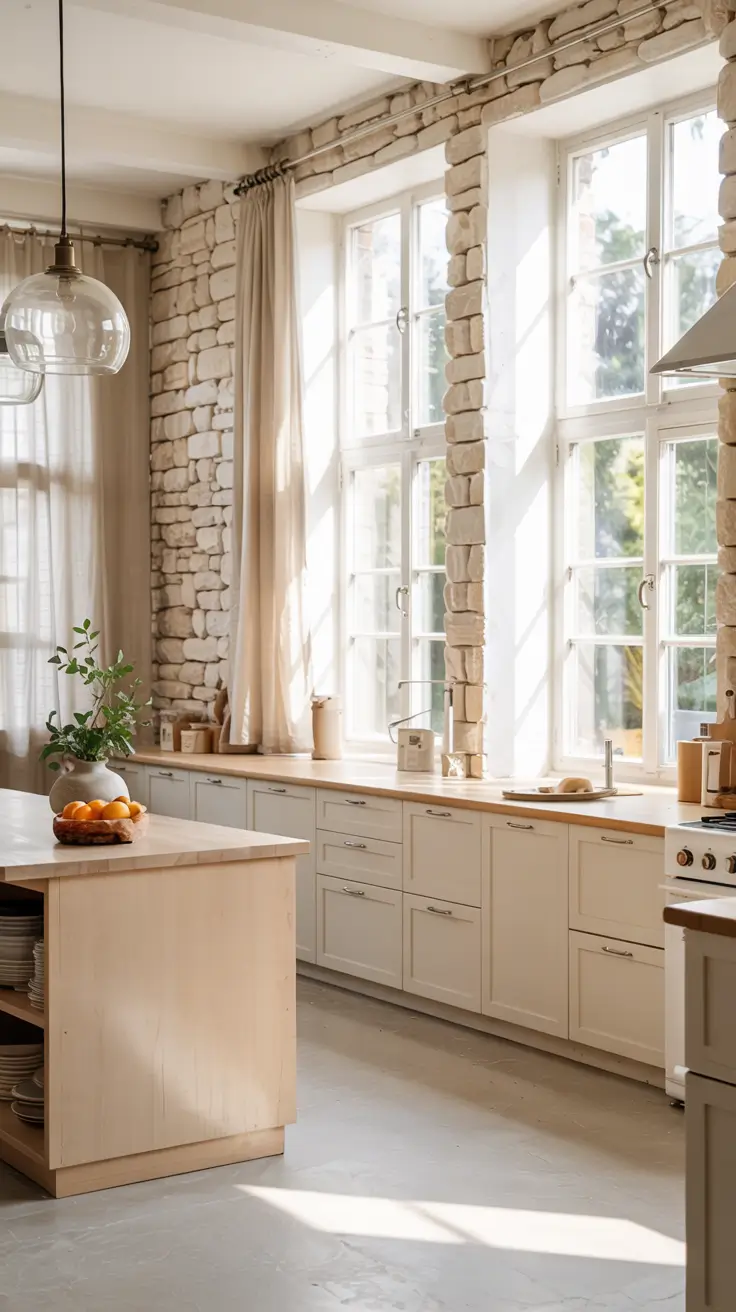 15 Stone Wall Kitchen Ideas 2026 For Farmhouse And Rustic Style Inspiration