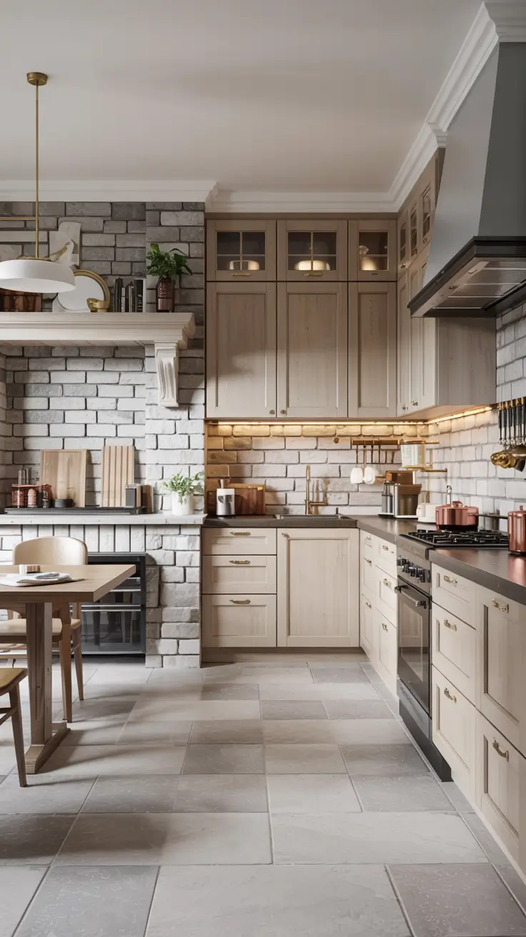 15 Stone Wall Kitchen Ideas 2026 For Farmhouse And Rustic Style Inspiration