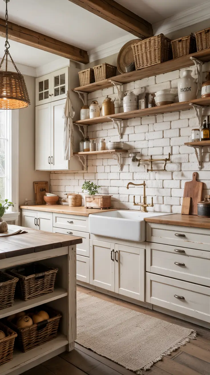 30 White Kitchen Cabinets Ideas 2026 – Modern, Shaker Style, Transitional Design Inspiration