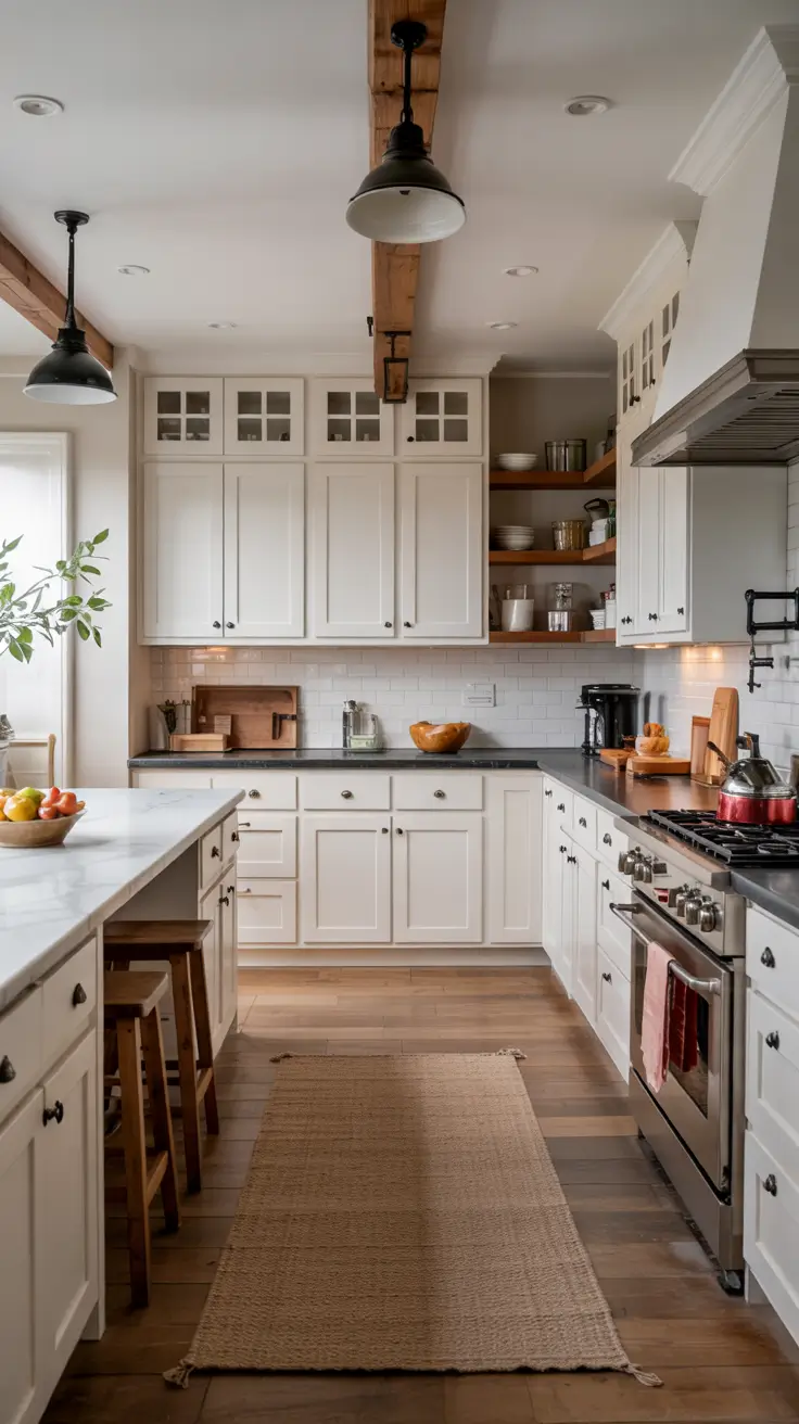 30 White Kitchen Cabinets Ideas 2026 – Modern, Shaker Style, Transitional Design Inspiration