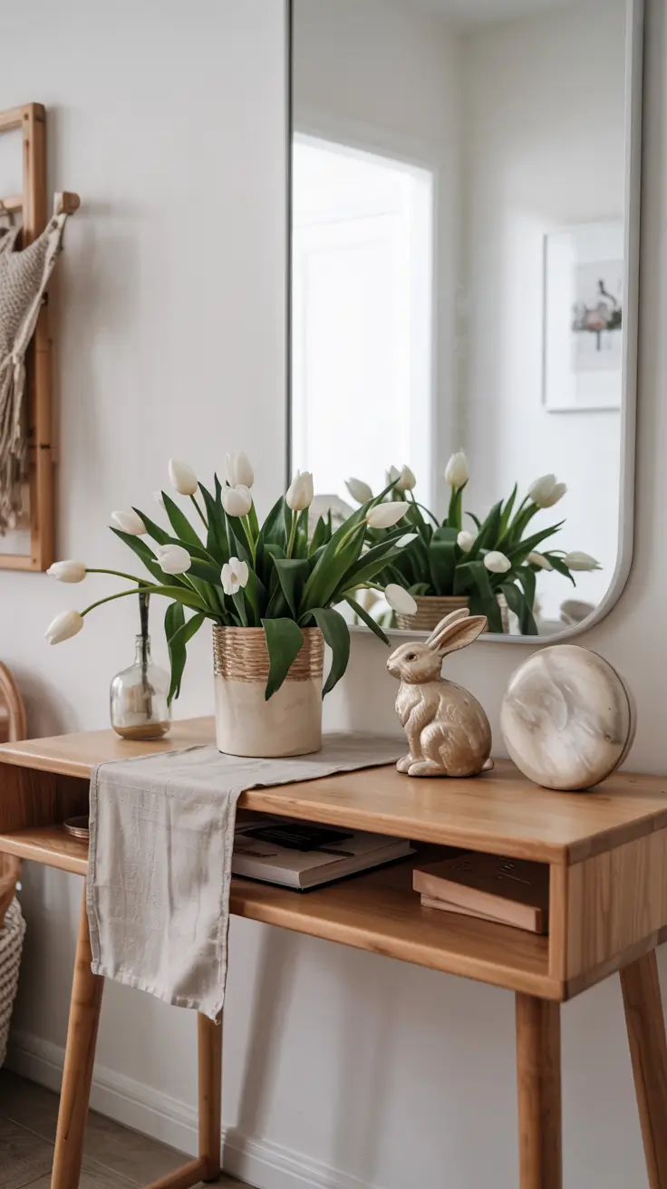25 Easter Entryway Decor Ideas 2026 - Beautiful Spring Entry Table and Foyer Ideas